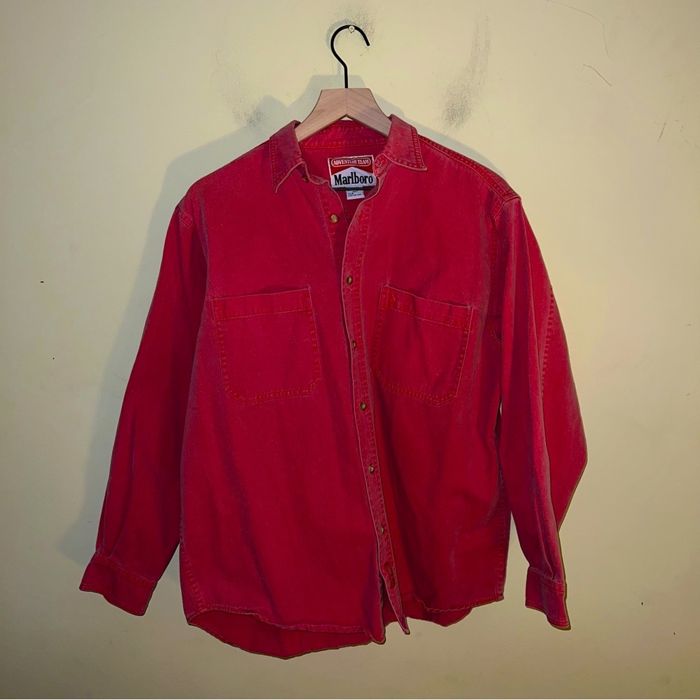VNTG MARLBORO camp shirt S
